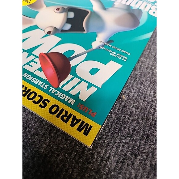 Nintendo Power Mag V207 Rayman Pokemon Comic Dragon Quest poster Damaged Cover - Picture 5 of 9